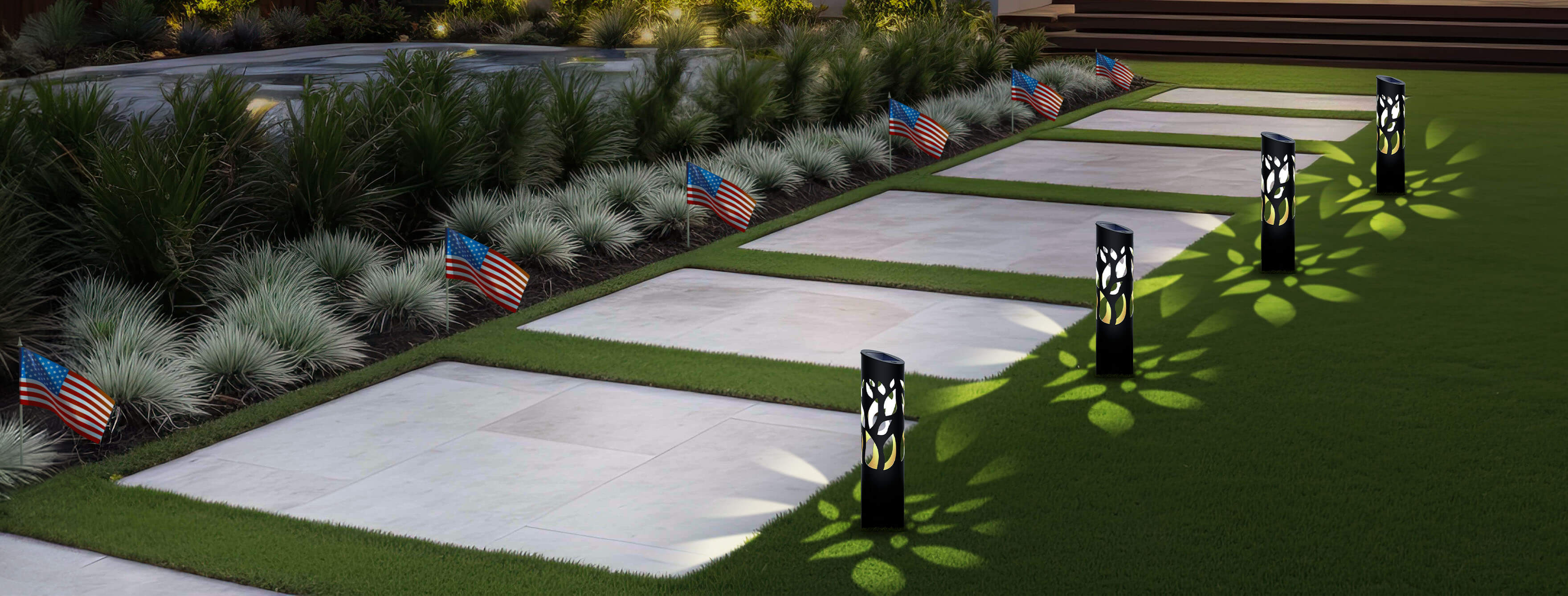 Celebrate a Sustainable 4th of July with Solar Lighting