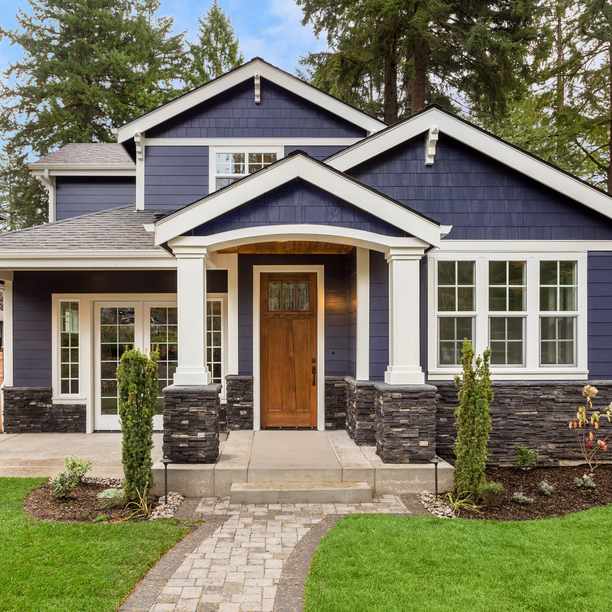 11 Budget Friendly Ideas for Your Front Door Portico