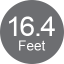 16.4 ft