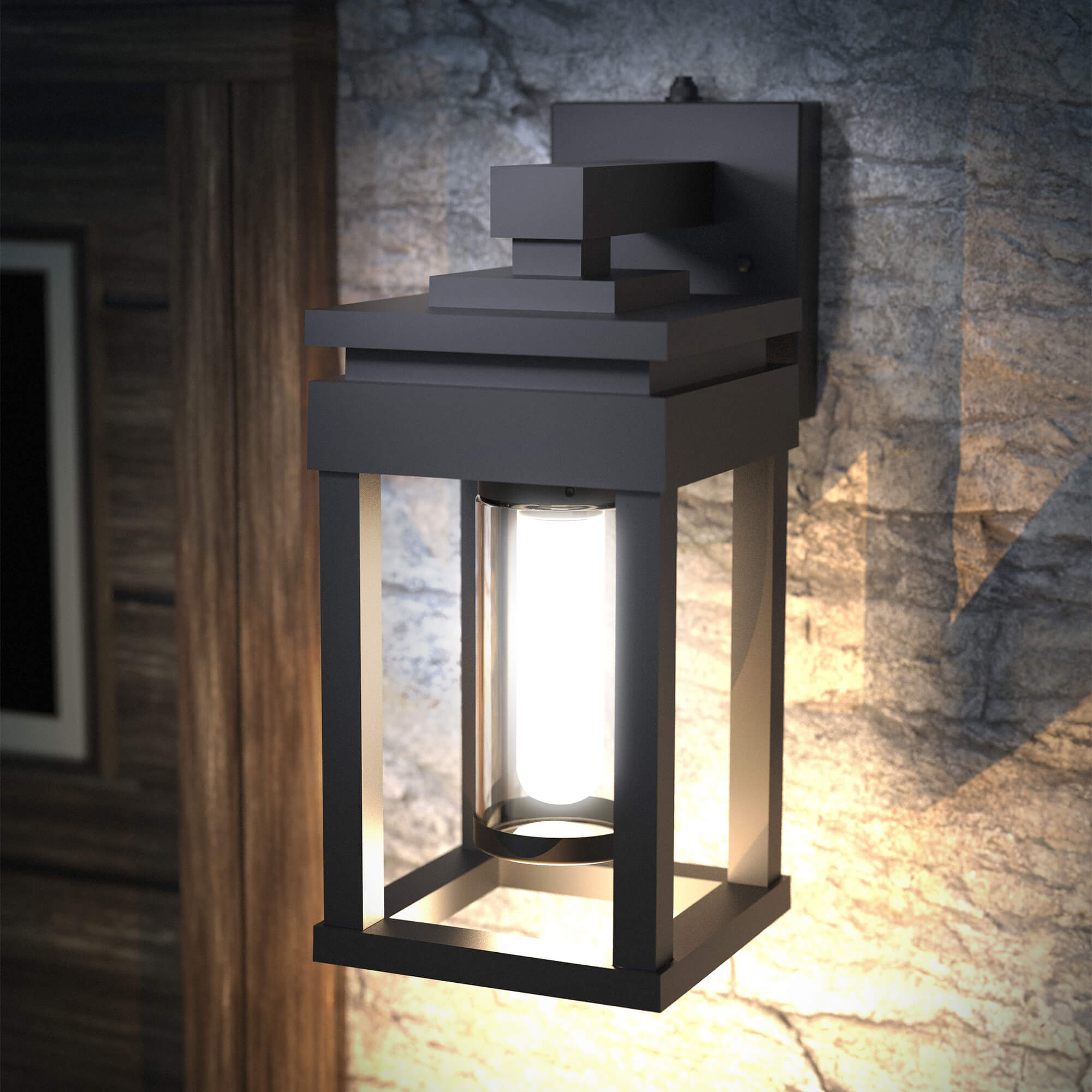 KODA Ellis Outdoor LED Wall Lantern