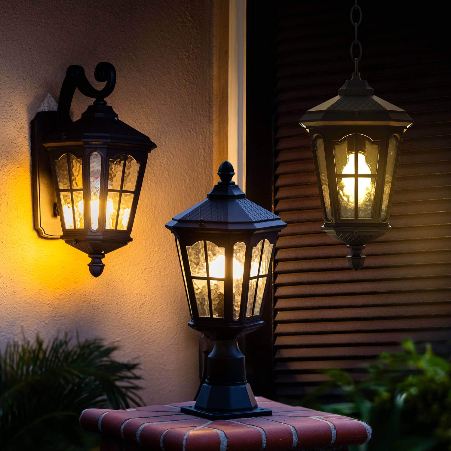 Koda - KODA Bentham Outdoor LED Post Lantern