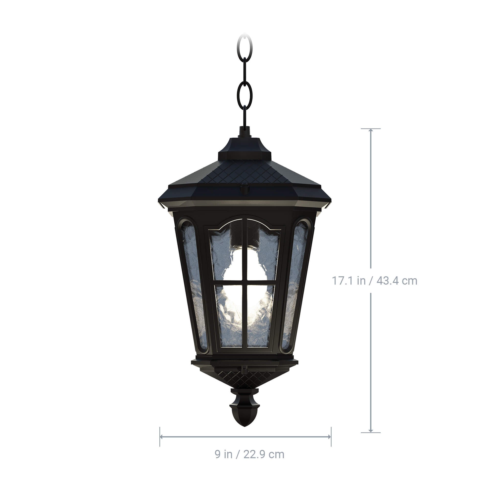 KODA Bentham Outdoor Single LED Pendant Light