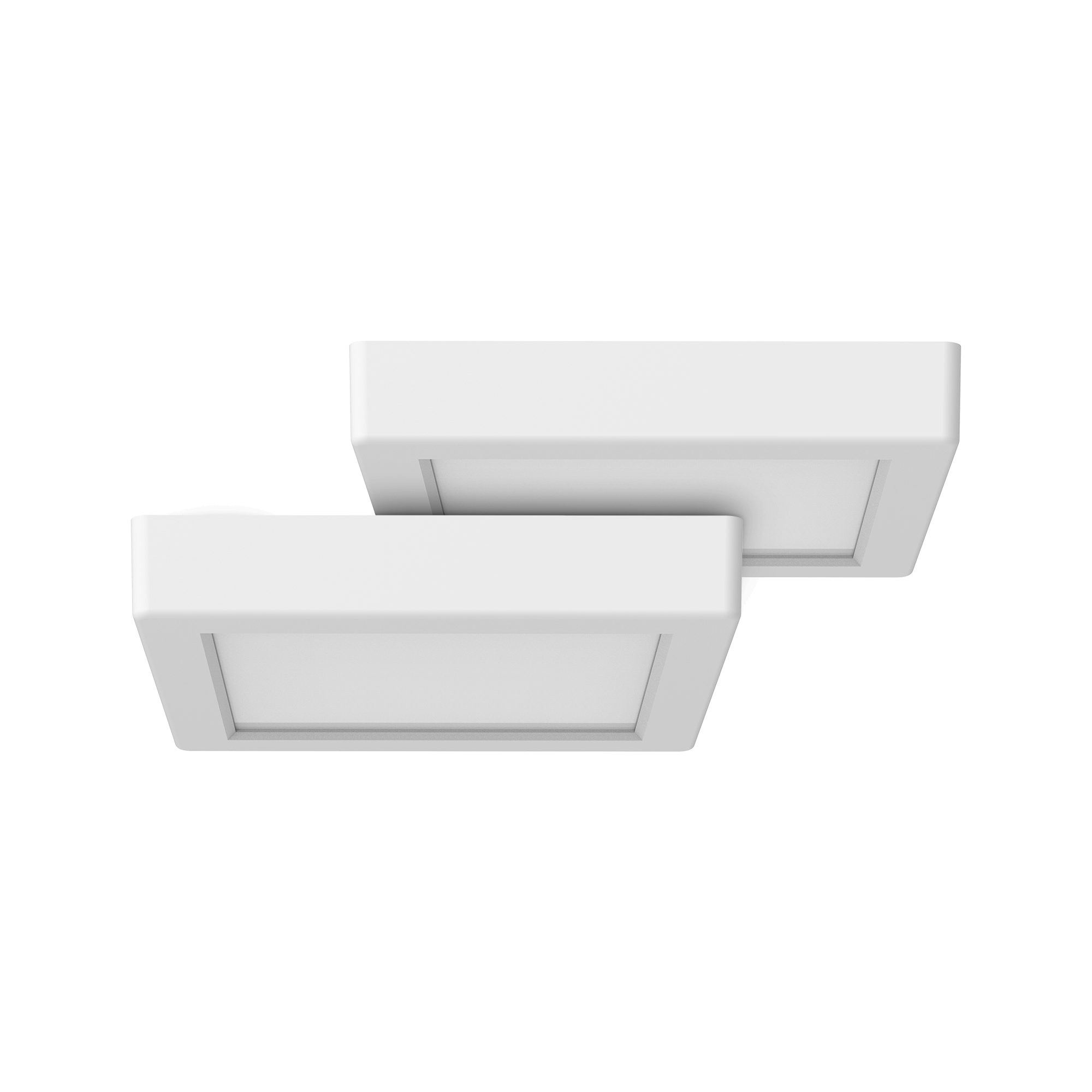 KODA Pro Series 4" Square LED Ceiling Lights with Adjustable White Color (2-pack)