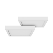 KODA Pro Series 6" Square LED Ceiling Light with Adjustable White Color (2-pack)