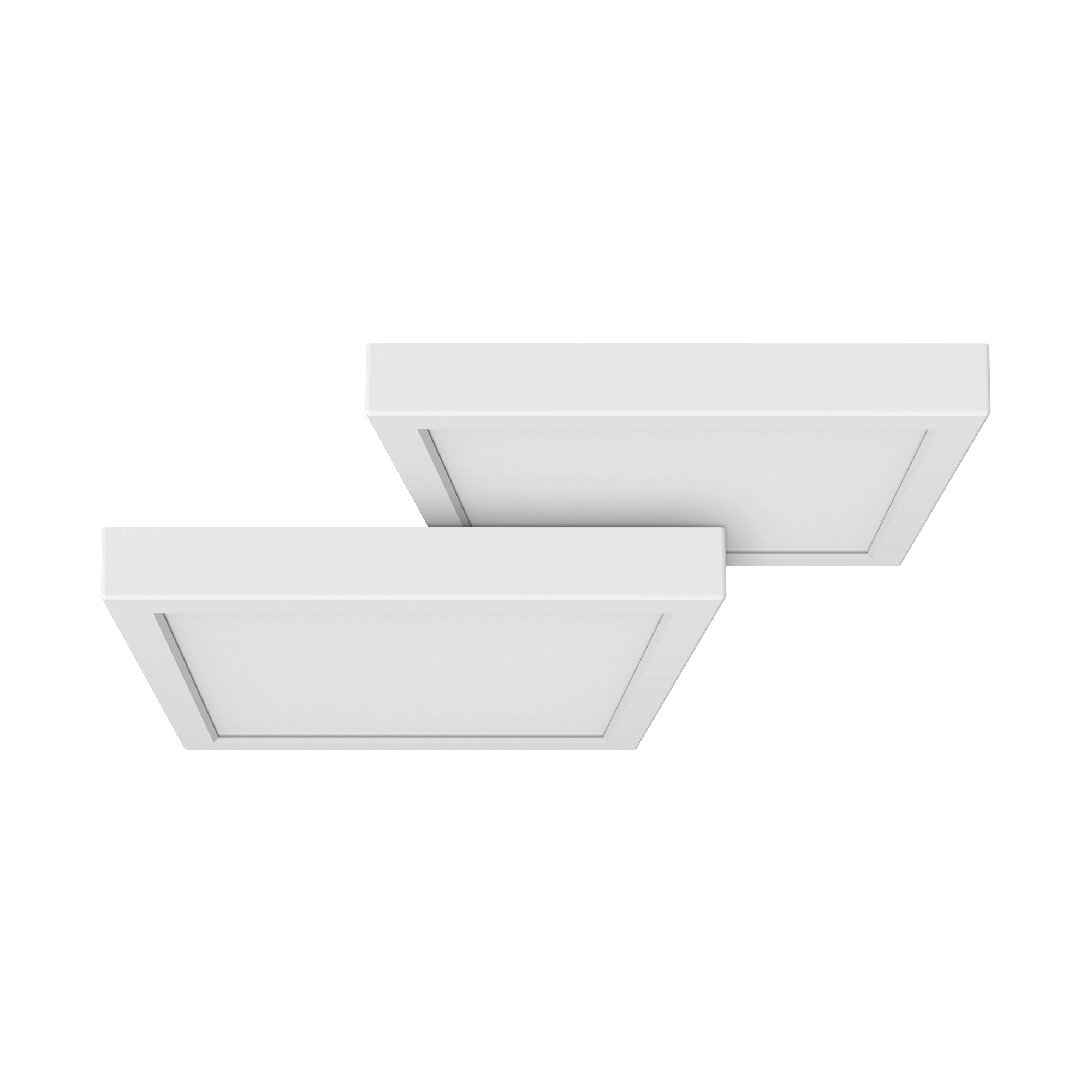 KODA Pro Series 6" Square LED Ceiling Light with Adjustable White Color (2-pack)