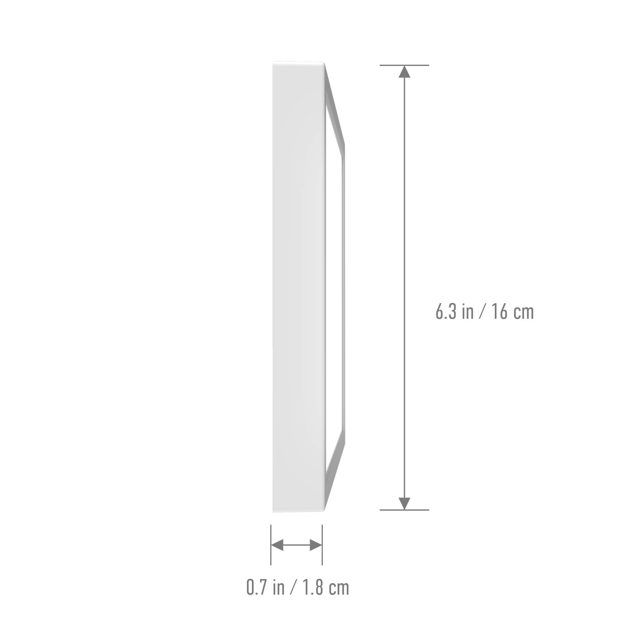 KODA Pro Series 6" Square LED Ceiling Light with Adjustable White Color (2-pack)