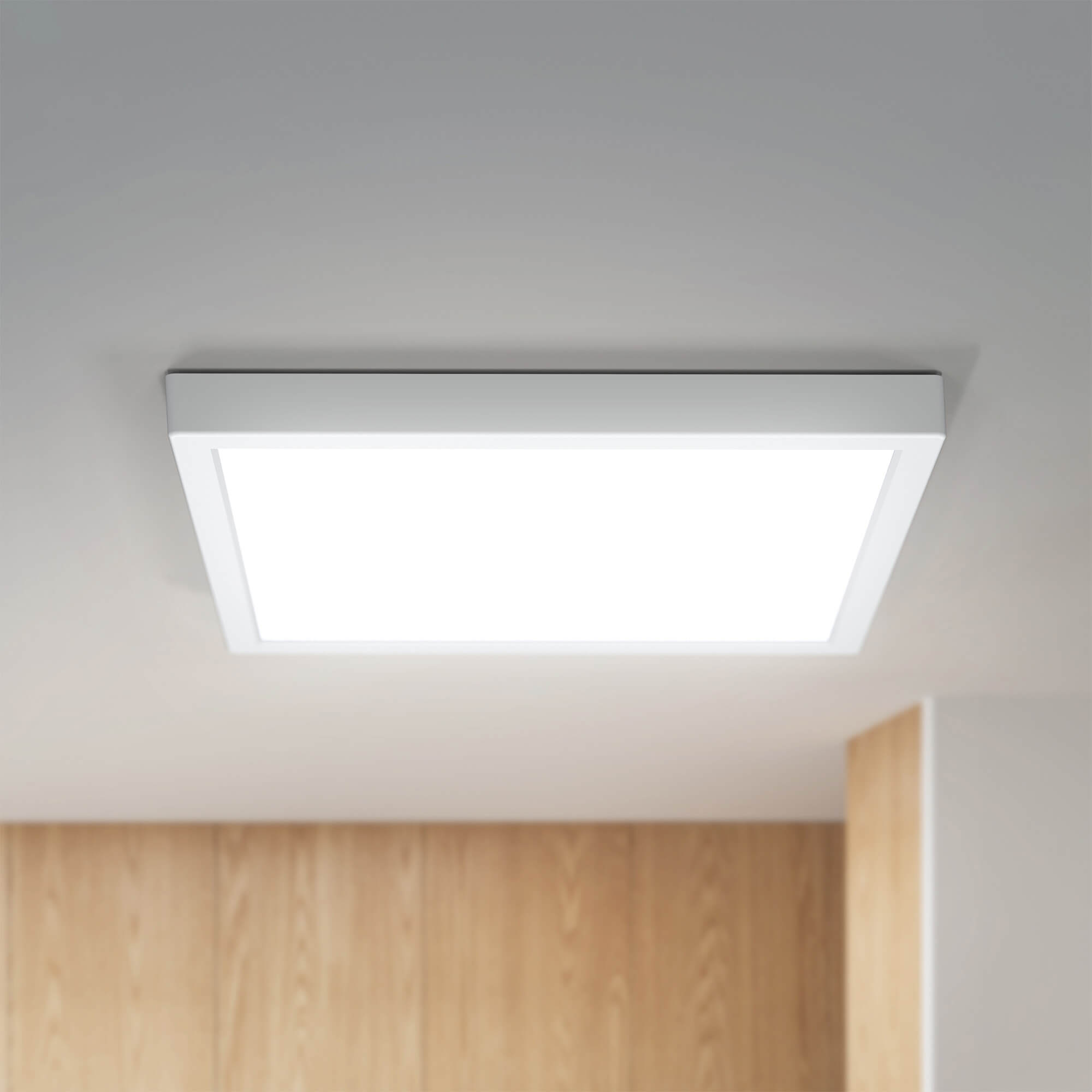 KODA Pro Series 9" Square LED Ceiling Light with Adjustable White Color (2-pack)