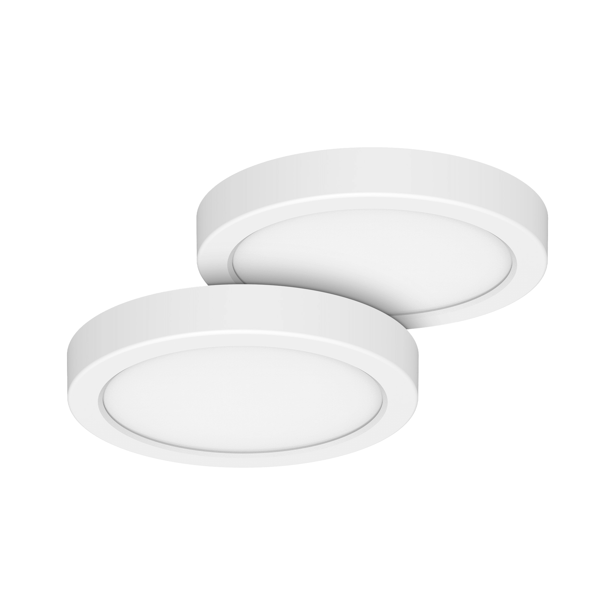 KODA Pro Series 5" Round LED Ceiling Light with Adjustable White Color (2-pack)