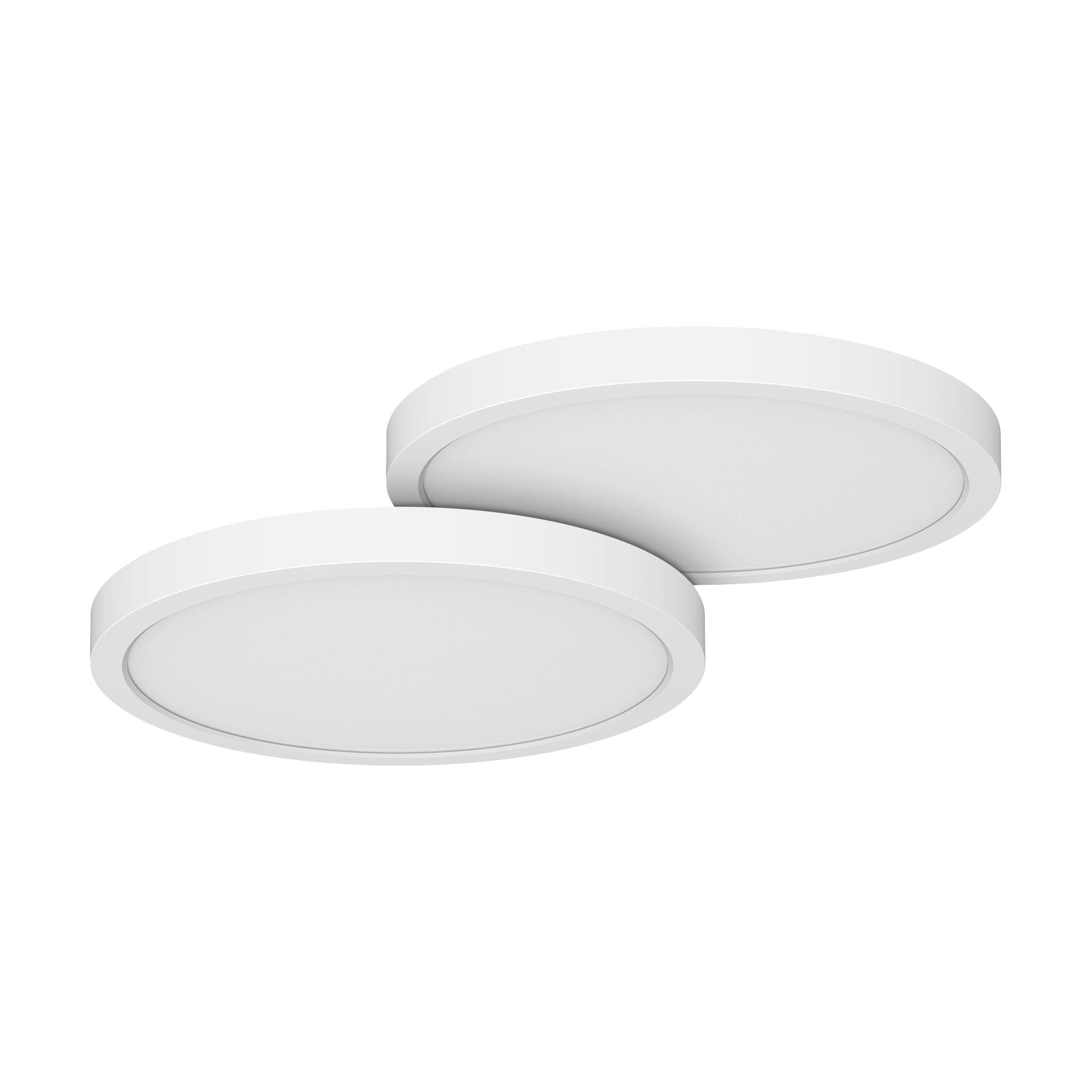 KODA Pro Series 9" Round LED Ceiling Light with Adjustable White Color (2-pack)