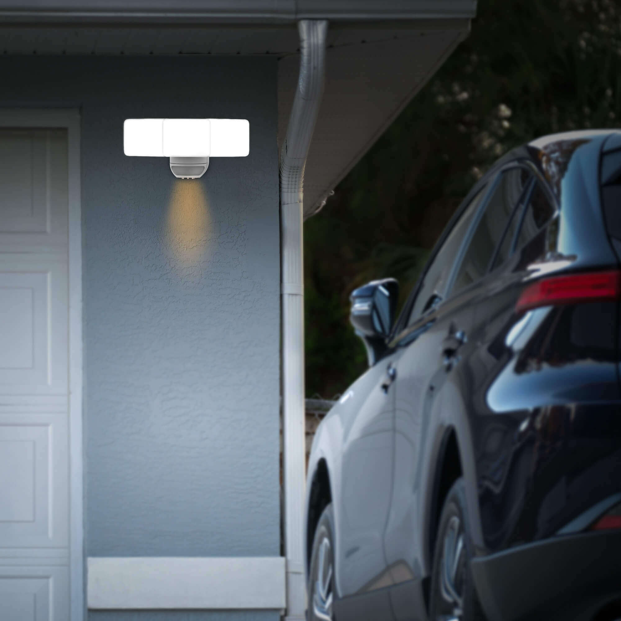 KODA 4200 Lumen Motion Activated LED Security Floodlight with Nightlight