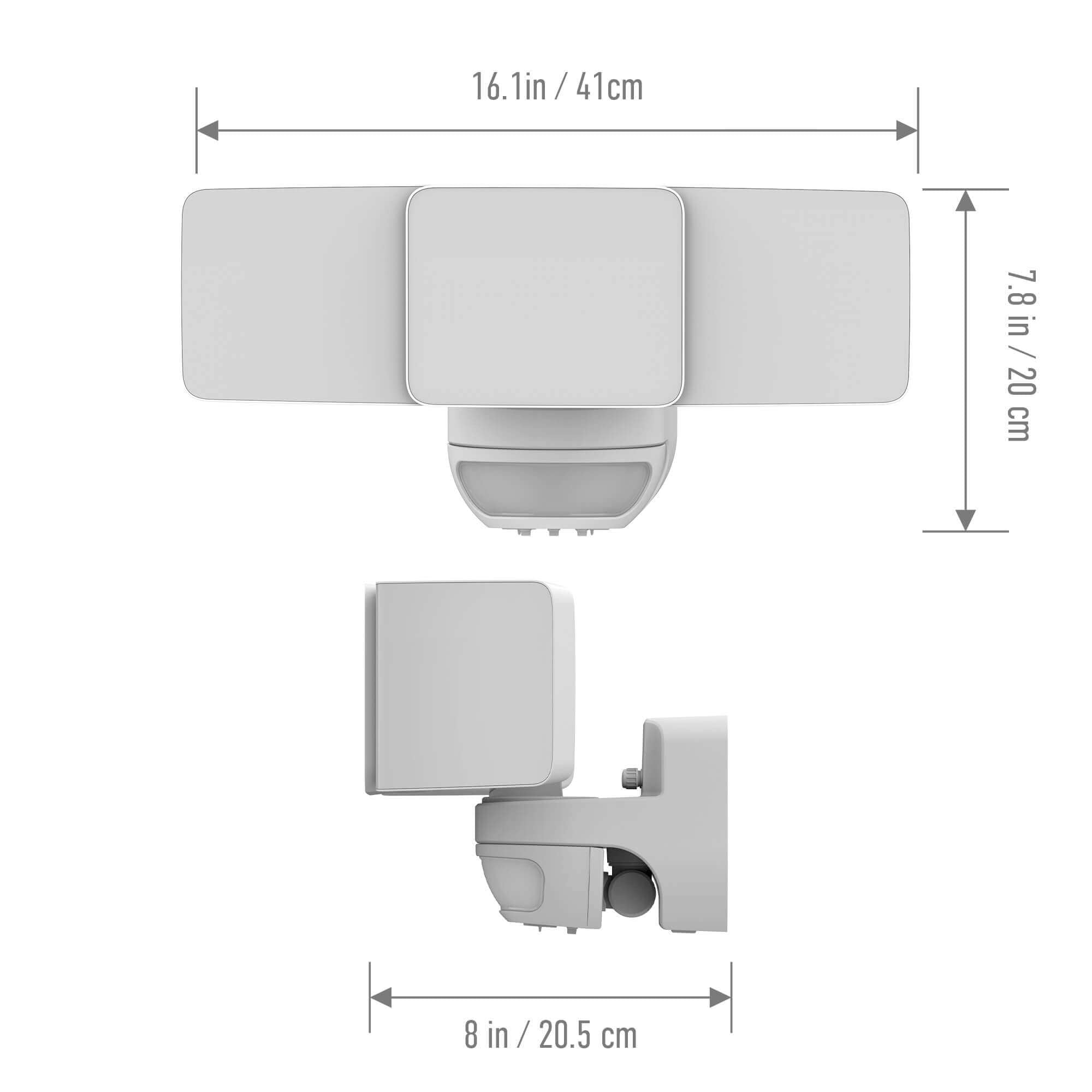 KODA 4200 Lumen Motion Activated LED Security Floodlight with Nightlight