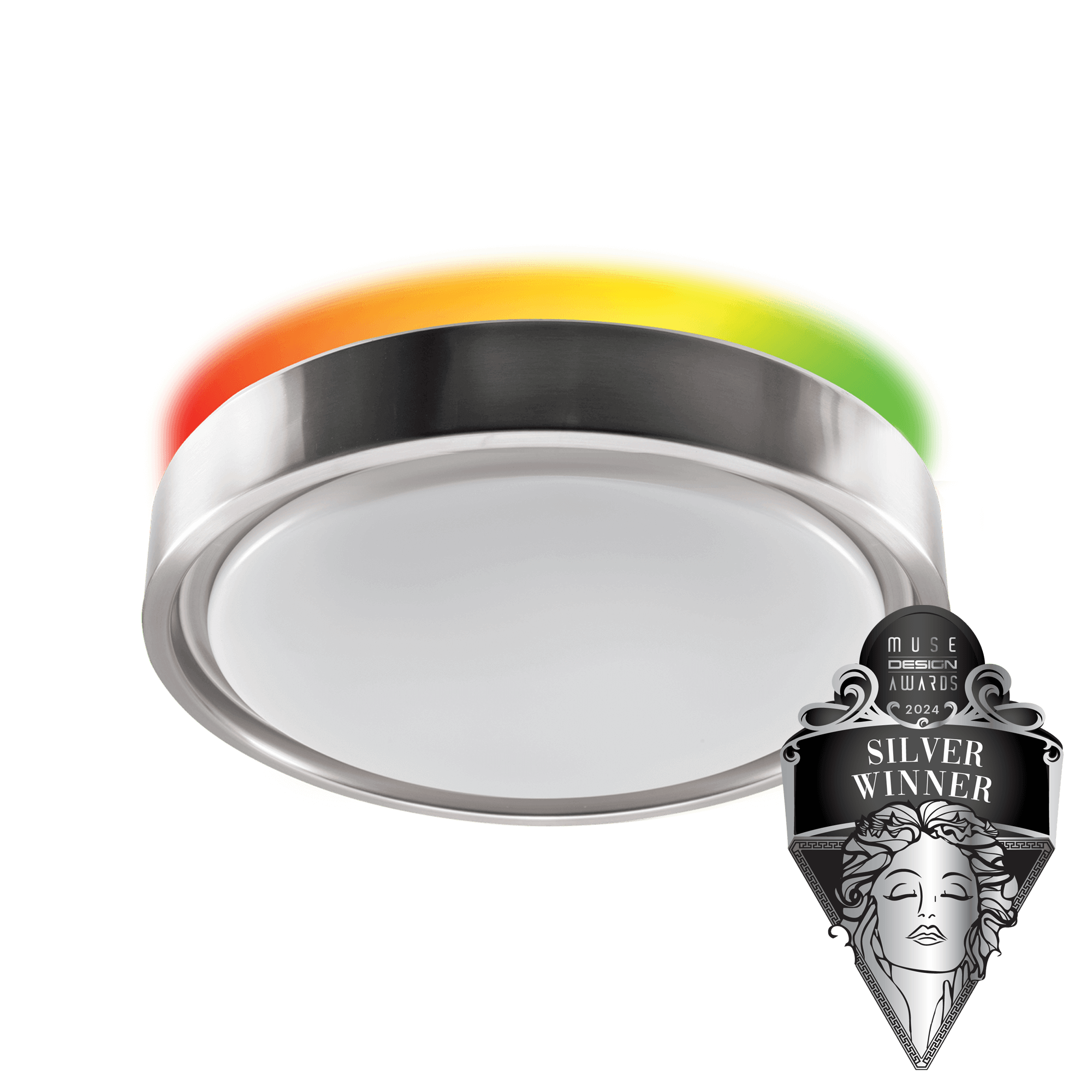 KODA 14" LED Ceiling Light with Mood Lighting and Motion Sensor