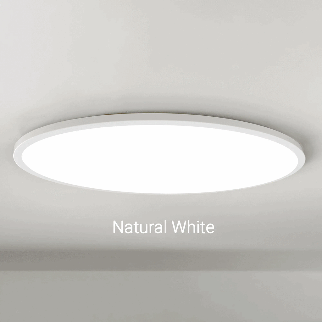 Koda - KODA 32" Slim Oval LED Ceiling Light with Adjustable White Color