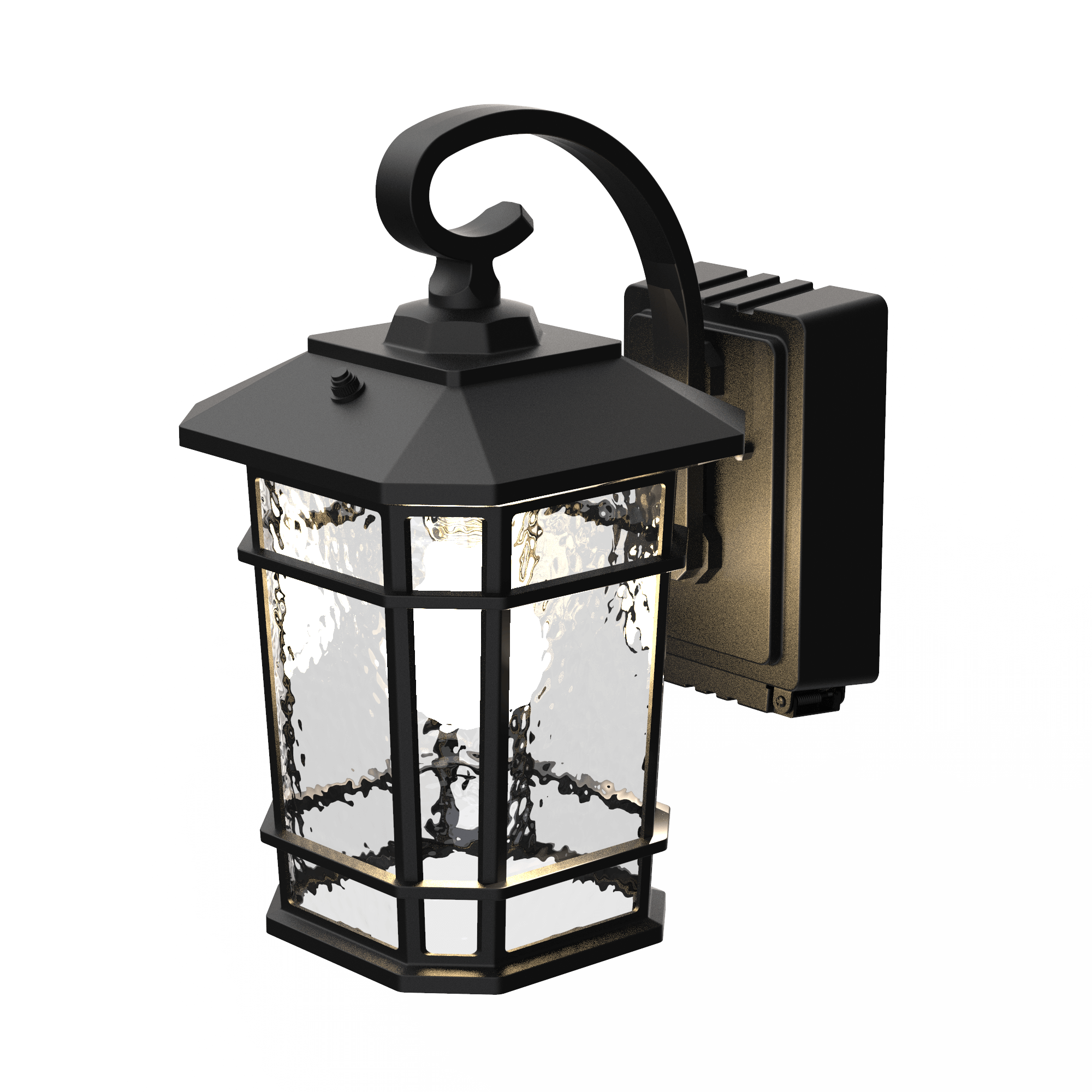 Koda - KODA Williams Outdoor LED Wall Lantern With Power Outlet