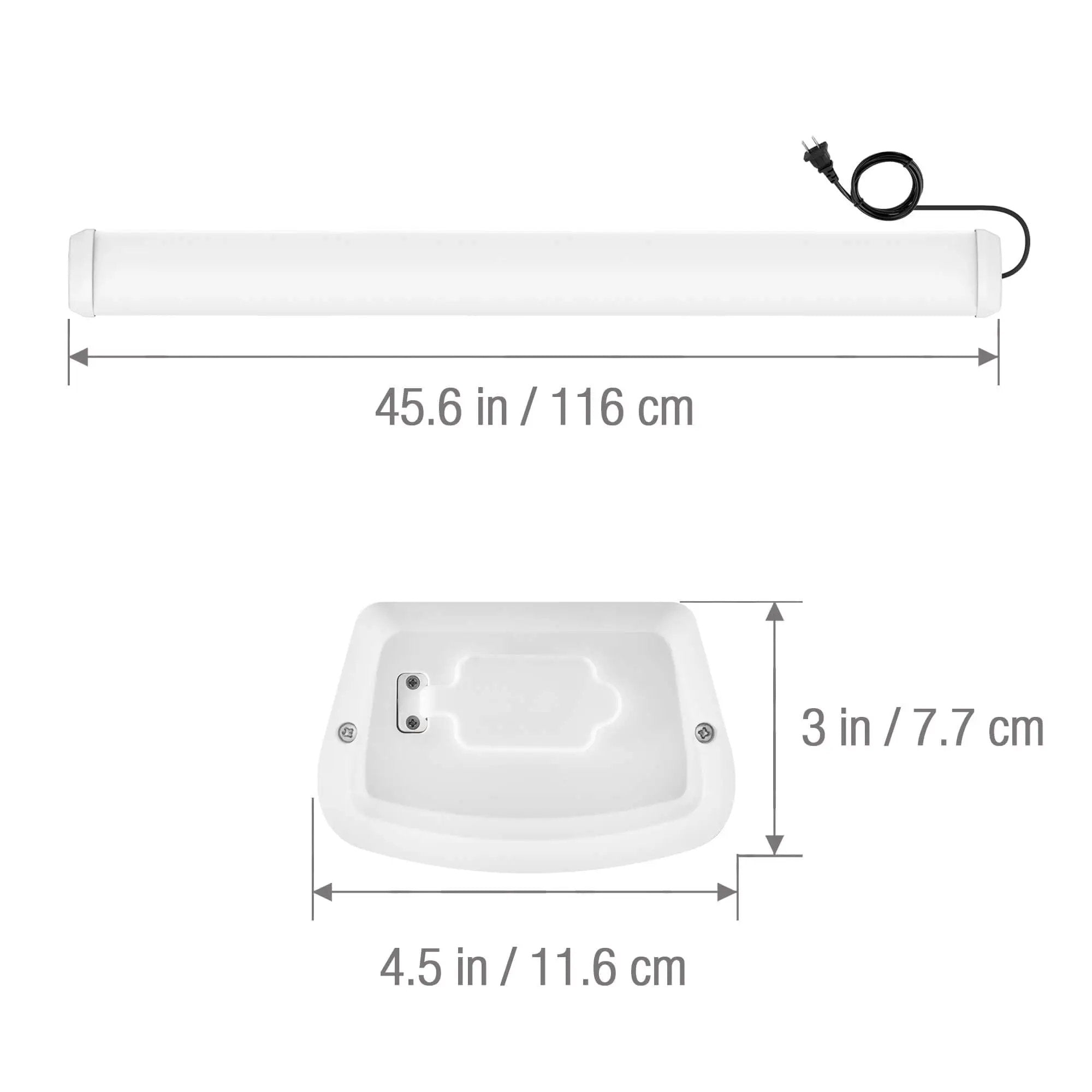 Koda - KODA 46" LED Linkable Shop Light with Motion Sensor and Remote