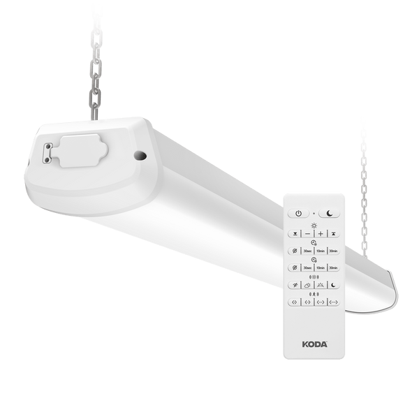 Koda - KODA 46" LED Linkable Shop Light with Motion Sensor and Remote