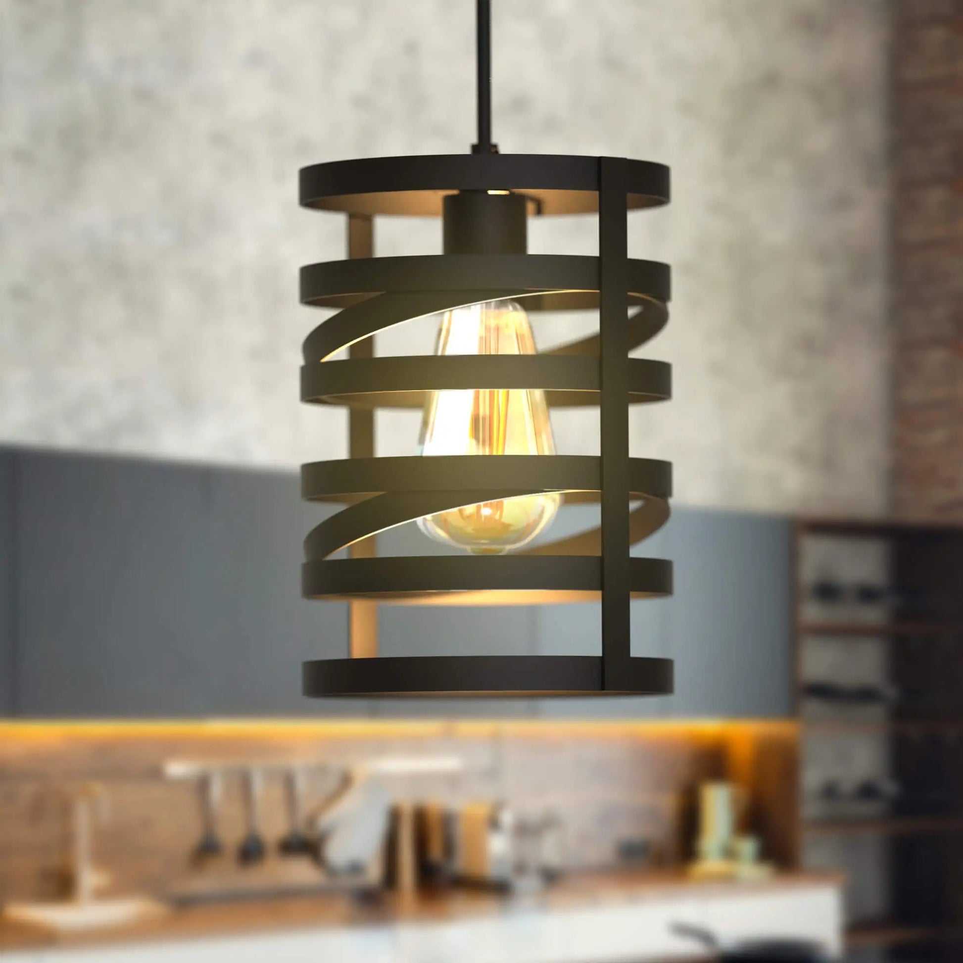 Koda - KODA Crafton Single LED Pendant Light