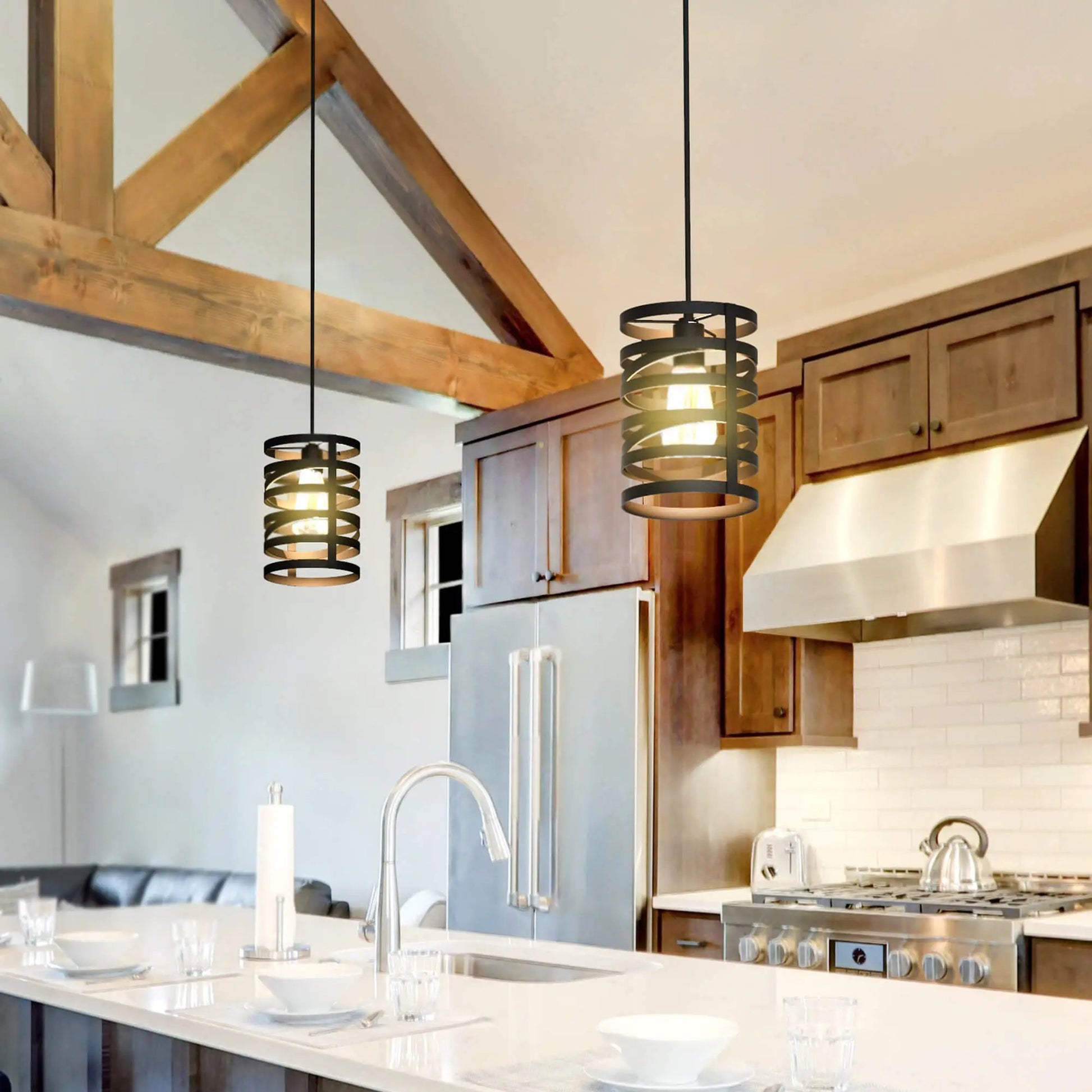 Koda - KODA Crafton Single LED Pendant Light