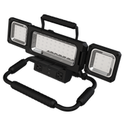 Koda - KODA Multidirectional LED Work Light with 120V Outlets and USB Charging